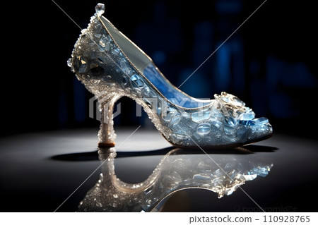 Cinderella's glass slipper 6 AI generated image 110928765