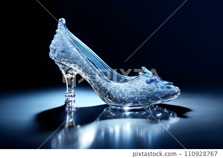 Cinderella's glass slipper 8 AI generated image 110928767