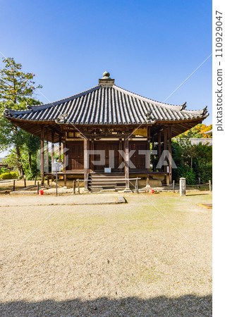 Hokiji Temple in Ikaruga Town, Ikoma District, Nara Prefecture, Shotendo (Kondo Ruins) 110929047
