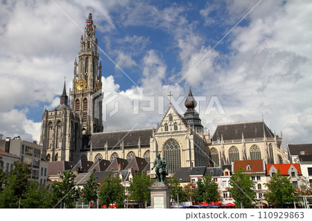 比利時安特衛普聖母大教堂,西歐,世界遺產“比利時和法國的鐘樓” 比利時安特衛普聖母大教堂,西歐,世界遺產“比利時和法國的鐘樓” 110929863