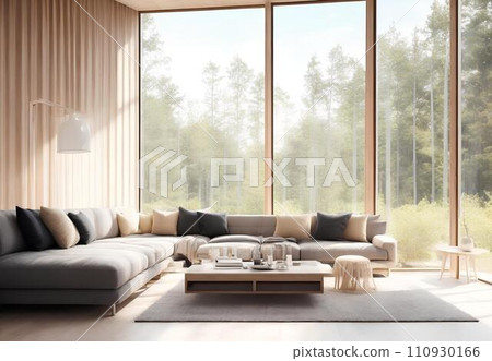 Contemporary Modern living room interior design. Contemporary Modern living room interior design. 110930166