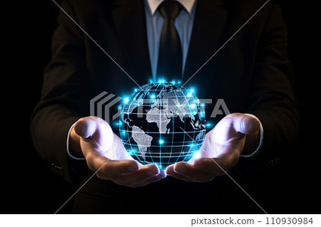 數位科學家將世界數據地球握在手掌中 數位科學家將世界數據地球握在手掌中 110930984