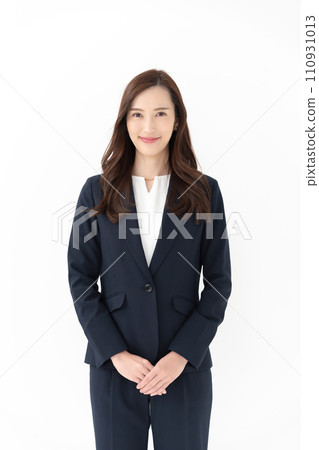 Business female long hair Business female long hair 110931013