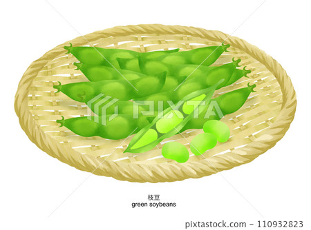 濾鍋上毛豆的插圖 110932823