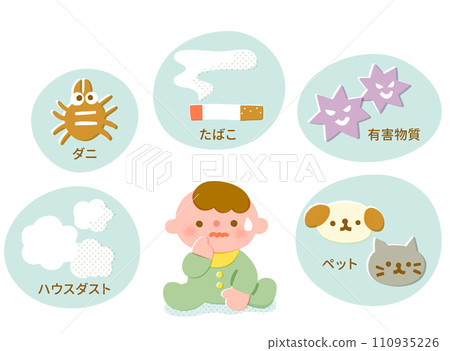 嬰兒氣喘 110935226