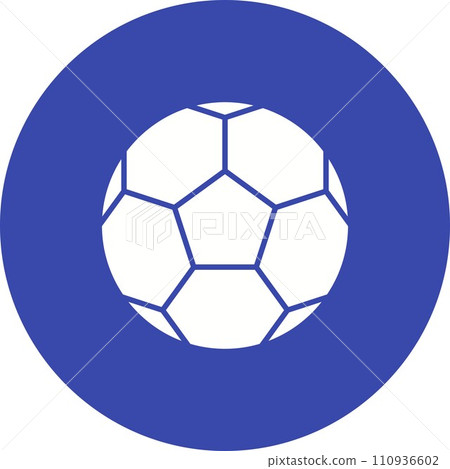 Football icon vector image. Football icon vector image. 110936602