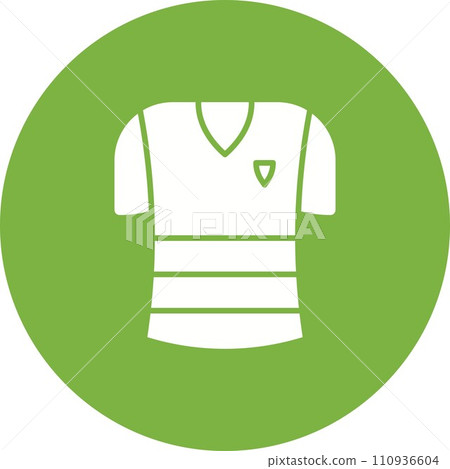 Football Shirt icon vector image. Football Shirt icon vector image. 110936604