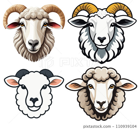 面向前方的羊插圖集 面向前方的羊插圖集 110939104