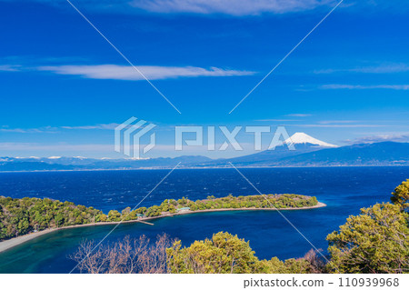 （靜岡縣）在Oceanazaki（大瀨崎）的富士山 110939968