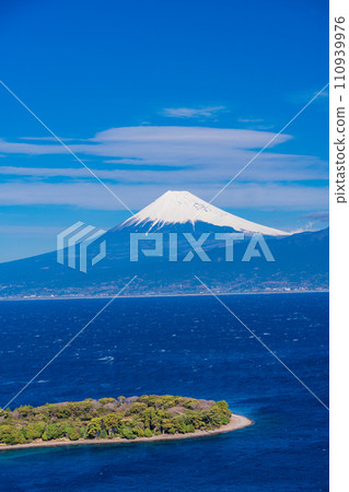 (Shizuoka Prefecture) Mt. Fuji over Oceanazaki (Osezaki) (Shizuoka Prefecture) Mt. Fuji over Oceanazaki (Osezaki) 110939976