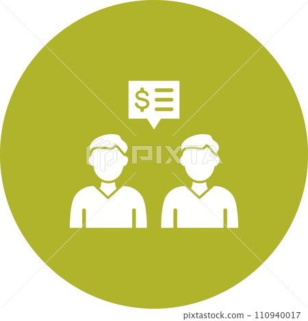 Business Communication icon vector image. 110940017