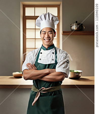Chef making cooking Chef making cooking 110940109