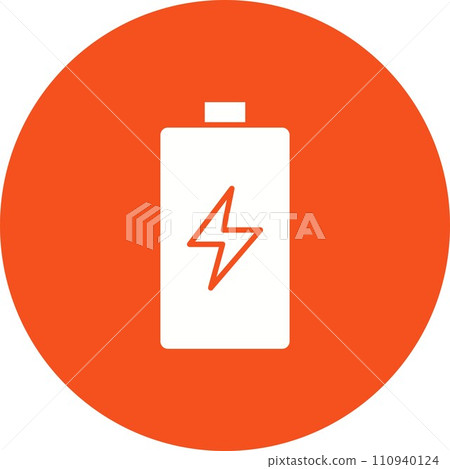 Battery Indicator icon vector image. 110940124