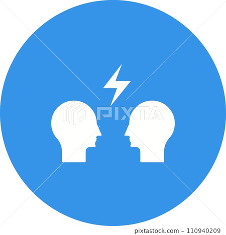 Altercation icon vector image. Altercation icon vector image. 110940209
