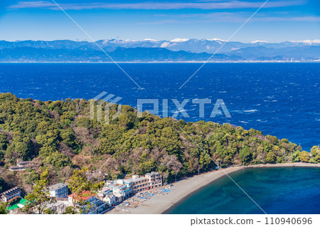 （靜岡縣）大崎與隔海相望的南阿爾卑斯山 110940696