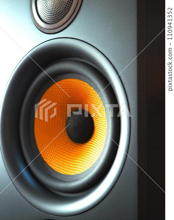 close up of speaker close up of speaker 110941352