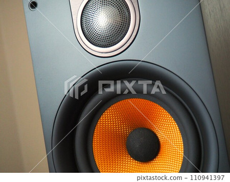close up of speaker close up of speaker 110941397
