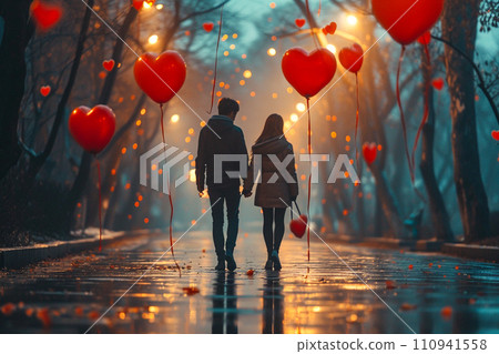 Couples making love on Valentine's Day Couples making love on Valentine's Day 110941558