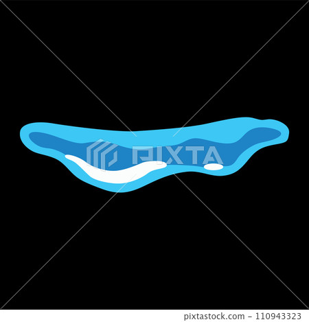 A sprite sheet, a water trap, a splash for a game or a cartoon A sprite sheet, a water trap, a splash for a game or a cartoon 110943323