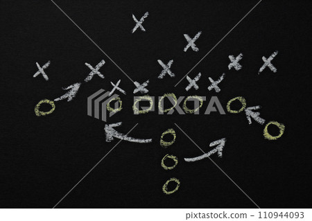 American football, concept of Super Bowl and American football American football, concept of Super Bowl and American football 110944093