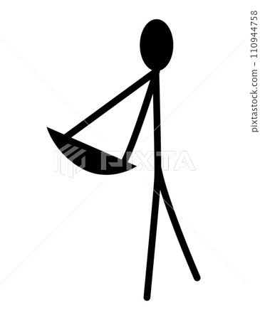 Prehistoric cave paintings. Old drawings of primitive people, stone age art. Ancient history and archeology. Primitive caveman sketch. Vector cartoon Illustration 110944758