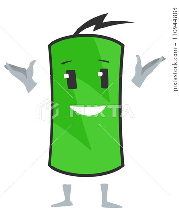 Full battery. Battery charge indicator icon. Fully charged battery. Accumulator indicator power level, vector illustration 110944883