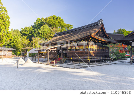 Kamigamo Shrine Hosoden (worship hall) -- Kamigamo Motoyama, Kita Ward, Kyoto City -- 110946598