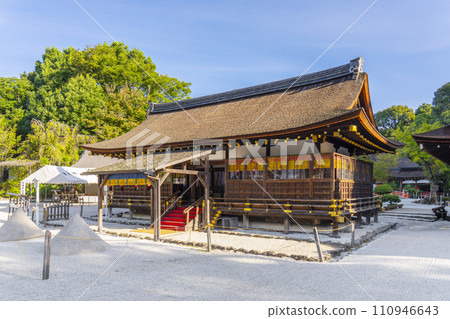 Kamigamo Shrine Hosoden (worship hall) -- Kamigamo Motoyama, Kita Ward, Kyoto City -- Kamigamo Shrine Hosoden (worship hall) -- Kamigamo Motoyama, Kita Ward, Kyoto City -- 110946643