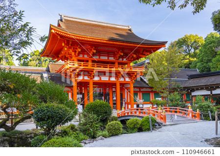 Kamigamo Shrine Romon Gate (Kamigamo Motoyama, Kita Ward, Kyoto City) 110946661