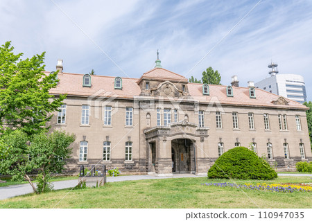 Sapporo City, Hokkaido, Sapporo City Museum (formerly Sapporo Court of Appeals) on a sunny day 110947035