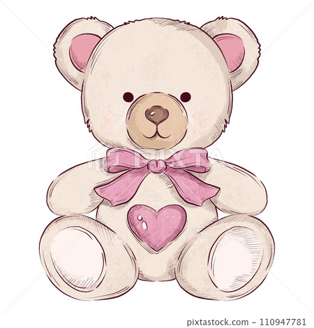 toy, bear, rose 110947781