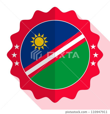Namibia quality emblem, label, sign, button. Vector illustration. 110947911