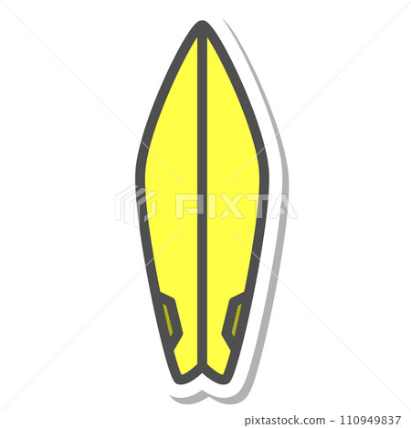 簡單的運動器材貼紙單項圖示發球板 簡單的運動器材貼紙單項圖示發球板 110949837