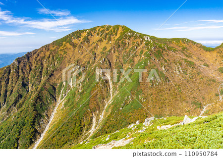 從千疊敷到空拉岳、三之澤岳的中央阿爾卑斯垂直登山 110950784