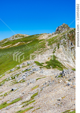 從千疊敷到空拉岳、寶劍岳的中央阿爾卑斯山登山 110950802