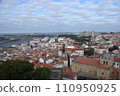 Portugal World Heritage Site Cityscape seen from the University of Coimbra 110950925