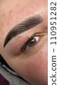 Eyebrows tattoo or Permanent Makeup. 110951282