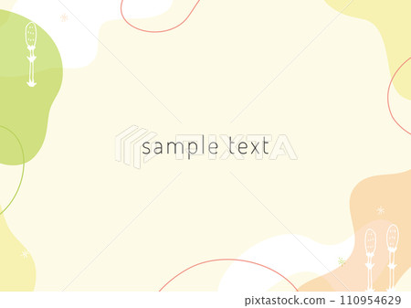 Abstract frame material for spring images Abstract frame material for spring images 110954629