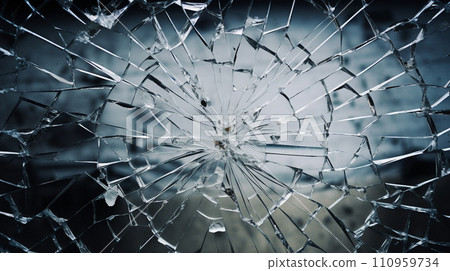 Broken glass Broken glass 110959734