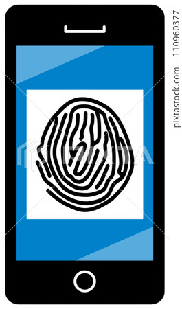 image of fingerprint authentication image of fingerprint authentication 110960377