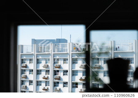 Kanagawa Yoko Taipei Housing Complex Negishi Line Apartment Sky Clouds Day Morning Scenery Isogo Ward Yokohama City Renovation 110960626