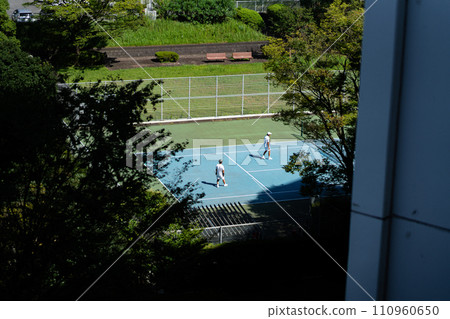 神奈川洋子台北住宅區根岸線公寓天空雲日早晨風景橫濱市磯子區改造 神奈川洋子台北住宅區根岸線公寓天空雲日早晨風景橫濱市磯子區改造 110960650