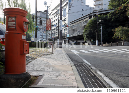 有馬溫泉丸郵局太閣橋十字路口附近(兵庫縣神戶市) 有馬溫泉丸郵局太閣橋十字路口附近(兵庫縣神戶市) 110961121