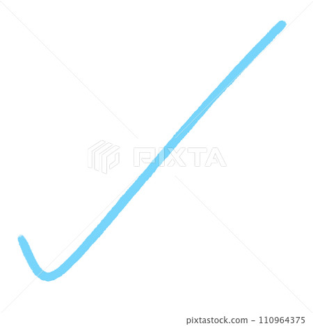 Tick Mark Check Mark Hand Drawn Blue Tick Mark Blue Check Mark 110964375