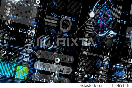 HUD全像圖形設計 HUD全像圖形設計 110965356