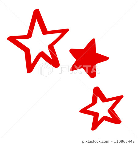 hand painted glitter stars red hand painted glitter stars red 110965442