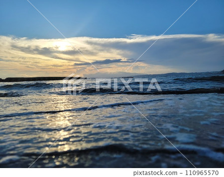 森戶海岸的日落 森戶海岸的日落 110965570
