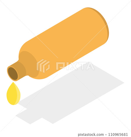 3D Isometric Flat Vector Illustration of Cooking Ingredients. Item 5 3D Isometric Flat Vector Illustration of Cooking Ingredients. Item 5 110965681