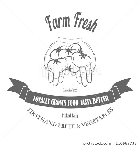 Farm Fresh Products Badge Set.. Item 2 110965735