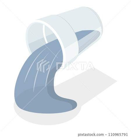 3D Isometric Flat Vector Illustration of Cooking Ingredients. Item 4 3D Isometric Flat Vector Illustration of Cooking Ingredients. Item 4 110965791